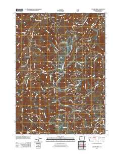 2011 Map of Chrome Ridge, 2011 Print