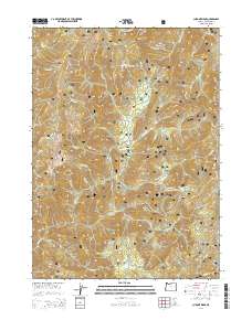 2014 Map of Chrome Ridge, 2014 Print