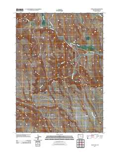 2011 Map of Circle Bar, 2011 Print