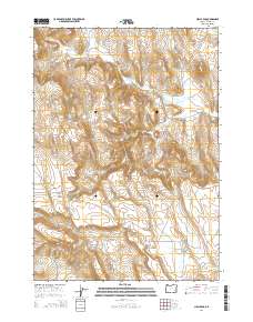 2014 Map of Circle Bar, 2014 Print