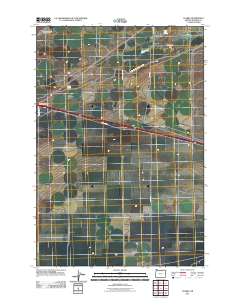 2011 Map of Clarke, 2011 Print