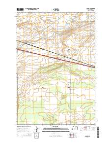 2014 Map of Clarke, 2014 Print