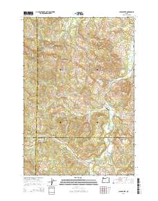 2014 Map of Clear Creek, 2014 Print