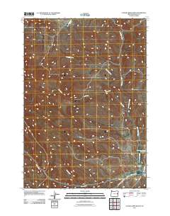 2011 Map of Clover Creek Ranch, 2011 Print