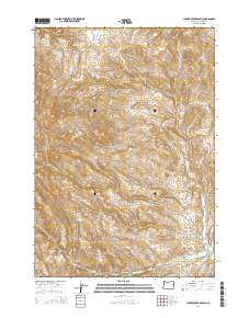 2014 Map of Clover Creek Ranch, 2014 Print