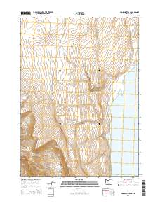 2014 Map of Coglan Buttes NE, 2014 Print