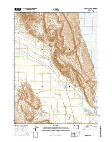 2014 Map of Coglan Buttes SE, 2014 Print