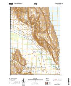 2020 Map of Coglan Buttes SE, 2020 Print