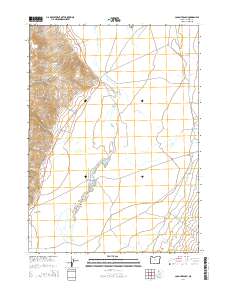 2014 Map of Colony Ranch, 2014 Print