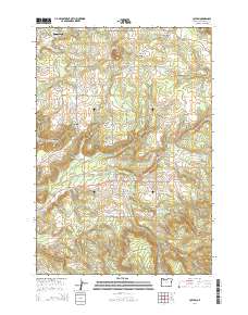 2014 Map of Colton, 2014 Print