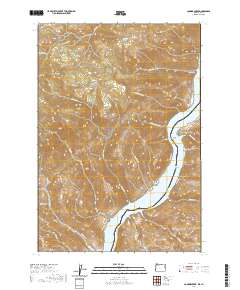 2020 Map of Connor Creek, 2020 Print