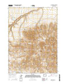 2014 Map of Cooper Draw, 2014 Print