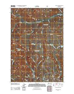 2011 Map of Cornucopia, 2011 Print