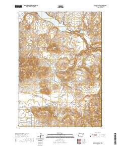 2020 Map of Cow Valley East, 2020 Print