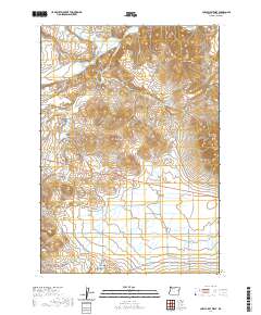 2020 Map of Cow Valley West, 2020 Print