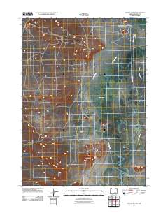 2011 Map of Coyote Buttes, 2011 Print