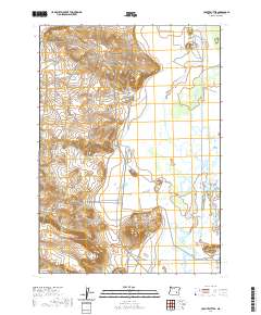 2020 Map of Coyote Buttes, 2020 Print