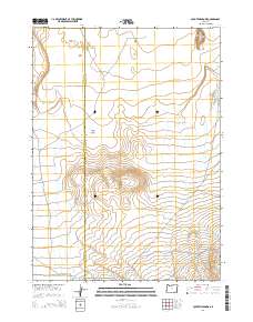 2014 Map of Coyote Meadows, 2014 Print