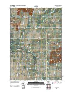 2011 Map of Crabtree, 2011 Print