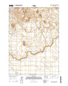 2014 Map of Crack In The Ground, 2014 Print