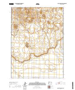 2020 Map of Crack In The Ground, 2020 Print