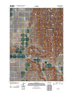 2011 Map of Crane, 2011 Print