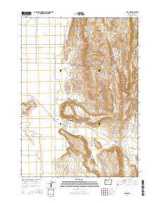 2014 Map of Crane, 2014 Print