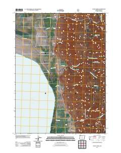 2011 Map of Crane Creek, 2011 Print