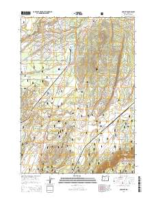 2014 Map of Crescent, 2014 Print