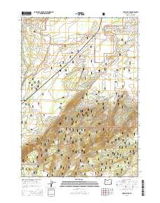 2014 Map of Crescent NE, 2014 Print