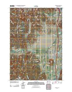 2011 Map of Creswell, 2011 Print