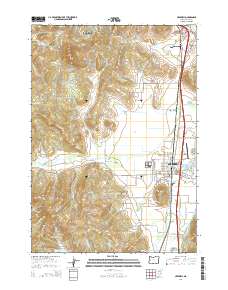 2014 Map of Creswell, 2014 Print