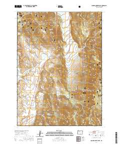 2020 Map of Crooked Creek Valley, 2020 Print
