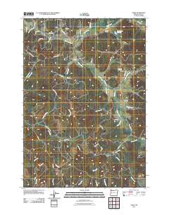 2011 Map of Crow, 2011 Print