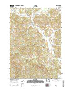 2014 Map of Crow, 2014 Print