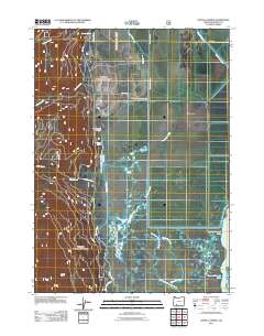 2011 Map of Crystal Spring, 2011 Print