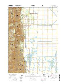 2014 Map of Crystal Spring, 2014 Print