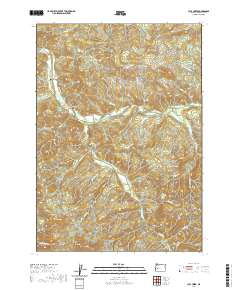 2020 Map of Culp Creek, 2020 Print
