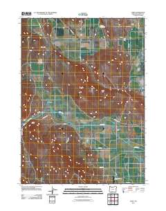 2011 Map of Dairy, 2011 Print