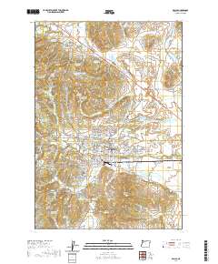 2020 Map of Dallas, 2020 Print