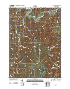 2011 Map of Daniels Creek, 2011 Print