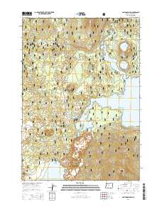 2014 Map of Davis Mountain, 2014 Print
