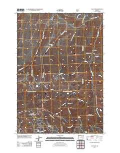 2011 Map of Day Basin, 2011 Print