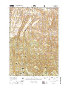 2014 Map of Day Basin, 2014 Print