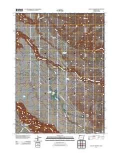 2011 Map of Deacon Crossing, 2011 Print