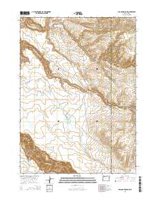 2014 Map of Deacon Crossing, 2014 Print