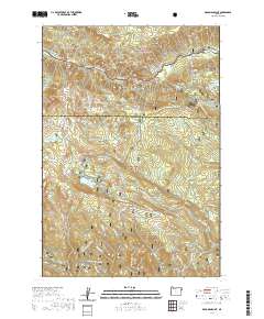2020 Map of Deadman Point, 2020 Print
