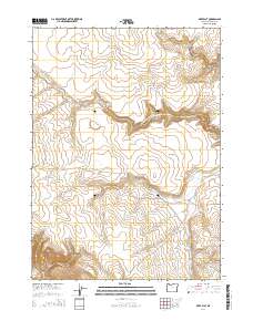 2014 Map of Deer Flat, 2014 Print