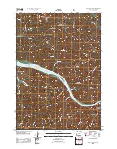2011 Map of Deer Head Point, 2011 Print