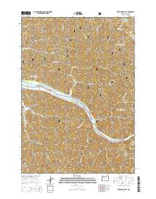 2014 Map of Deer Head Point, 2014 Print